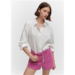 Shorts vaqueros estampados