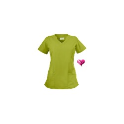 Butter-Soft Scrubs by UA™ Women's Scallop Neck Top