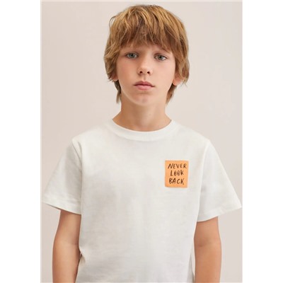 Camiseta estampada algodón -  Niño | MANGO OUTLET España
