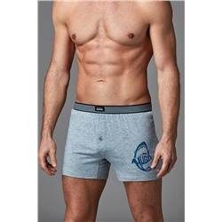Dagi, Gri Melanj Baskılı Boxer