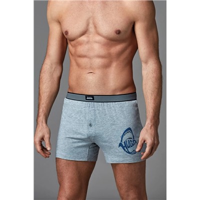 Dagi, Gri Melanj Baskılı Boxer