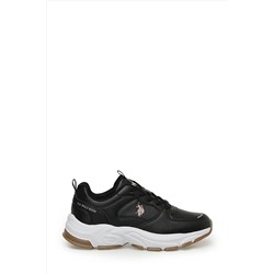 U.S. Polo Assn. SORLEY PU 3PR Siyah Kadın Sneaker
