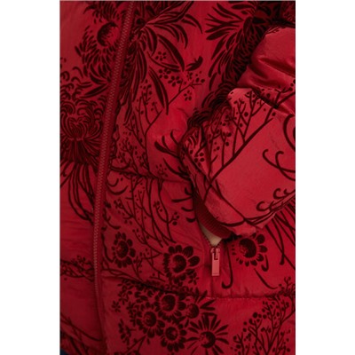 Chaqueta 3/4 acolchada flocado