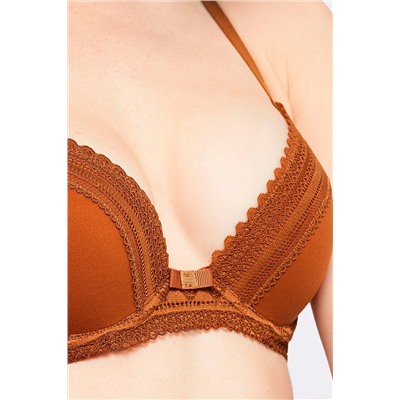 Sujetador push-up Move Mostaza ocre