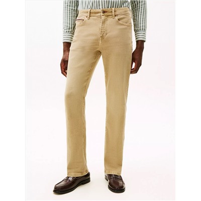 Garment-Dyed Straight Jean