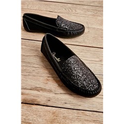 Bambi Siyah Kadın Loafer K01542066664 L05420666