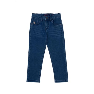 Erkek Çocuk Mavi Jean Pantolon