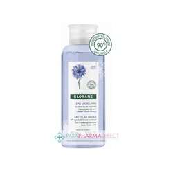 Klorane Bleuet Eau Micellaire Visage - Yeux - Lèvres 400ml