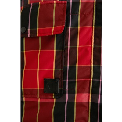 Poncho chaleco tartán