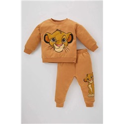 Defacto Erkek Bebek Disney Lion King Sweatshirt Eşofman Altı 2'li Takım C0469A5BG157mc
