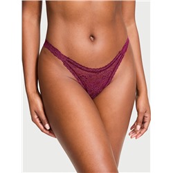 Sequin Posey Lace Brazilian Panty