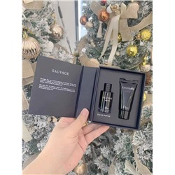 Подарочный набор Dio*r Sauvage , поставка в Китай из Франции 🇫🇷  отличный вариант 🎁 к 23 февраля .. туалетная вода Dio*r sauvage  10мл и ароматный гель для душа  20мл