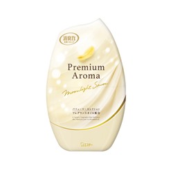 ST Shoushuuriki Premium Aroma Лунный свет Жидкий освежитель воздуха для помещения с аромамаслом персика, белой лилии, мускуса, флакон 400 мл