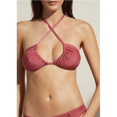 Triangel-Bikinioberteil mit verschiebbaren Cups Biarritz