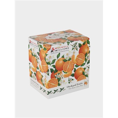 Кружка, 300 мл, фарфор F, белая, Апельсин, Orchard Fruits