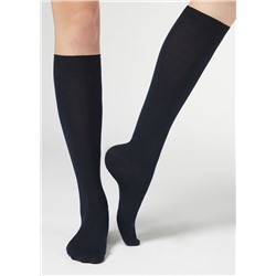 Lange Damensocken mit Cashmere