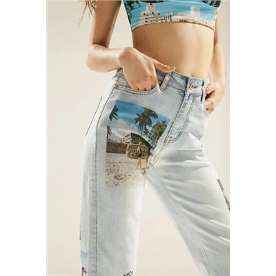 Jean unisex recto South Beach