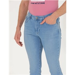 Açık Mavi Slim Fit Jean Pantolon