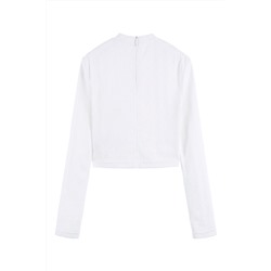 Crop top Blanco
