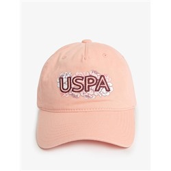 ETCHED FLORAL USPA APPLIQUE DAD CAP