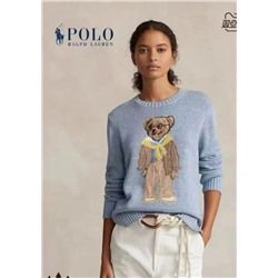 Повседневный вязаный свитер  RALPH LAURE*N ОРИГИНАЛ!