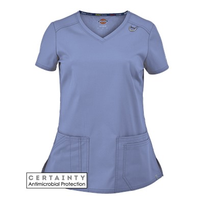 Dickies EDS Signature Scrubs STRETCH Classic Fit V-Neck Top