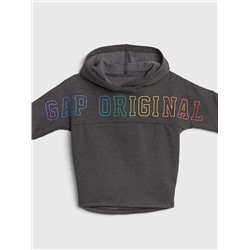 Fleece Pullover Logo Hoodie