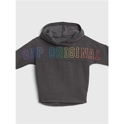 Fleece Pullover Logo Hoodie
