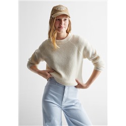 Jeans culotte crop