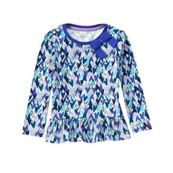 Peplum Bow Top