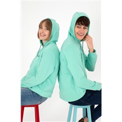 Erkek Mint Basic Sweatshirt