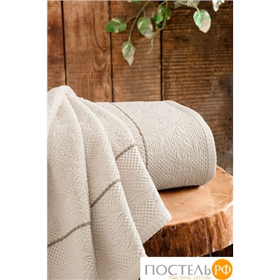 Полотенце Arya жаккардовое 70x140 Emely Крем