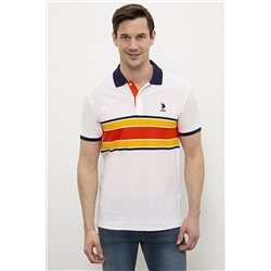 U.S. Polo Assn. Beyaz Erkek T-Shirt G081SZ011.000.980498