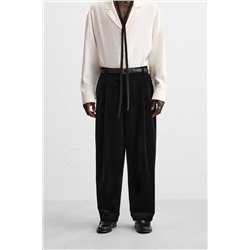 PANTALÓN TERCIOPELO PLIEGUES