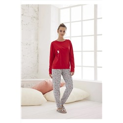 Relax Mode Kadın Penye Pijama Takımı - 10565