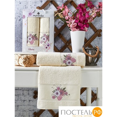 11778 Комп. Пол. MERZUKA махр. в короб. (50x90/1)(70х140/1) 2 шт.DURU екру