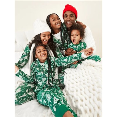 Printed Flannel Pajama Pants for Men