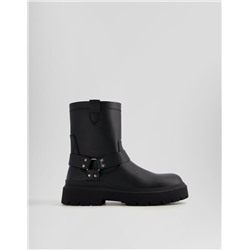 Men’s biker ankle boots