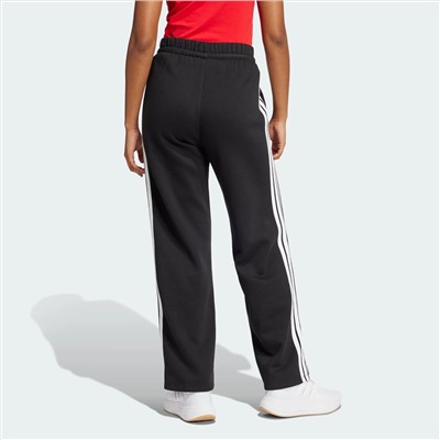 ESSENTIALS 3-STRIPES OPEN-HEM FLEECE PANTS