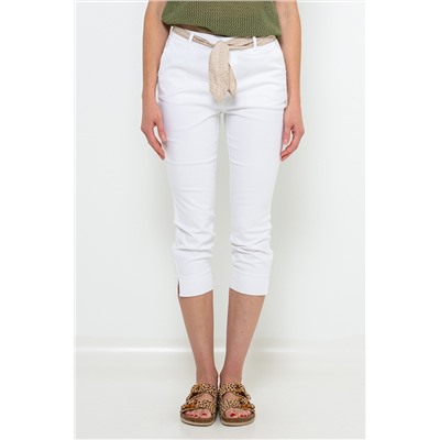 Pantalón recto Blanco