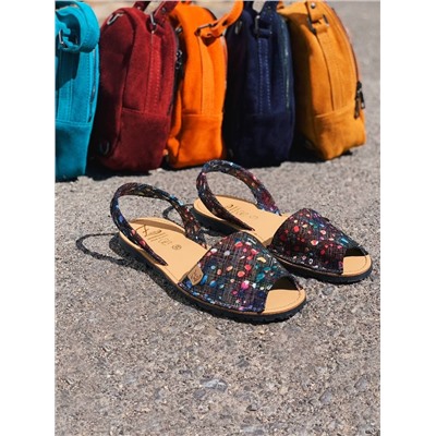 Ab.Zapatos •320-95• Azul+AB.Z · Pelle · mochila (610)