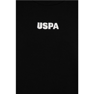 Kadın Siyah Bisiklet Yaka Basic Sweatshirt