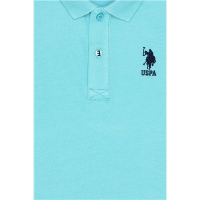 Erkek Çocuk Mint Basic Polo Yaka T-Shirt