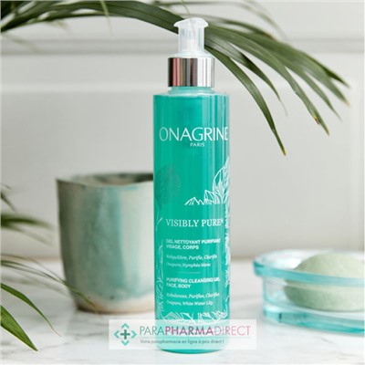 Onagrine Visibly Pure Gel Nettoyant Purifiant 200ml