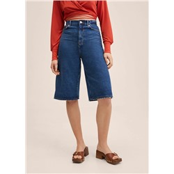Bermudas vaqueras -  Mujer | MANGO OUTLET Melilla
