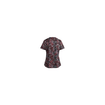 UA Twister Black Scrub Top