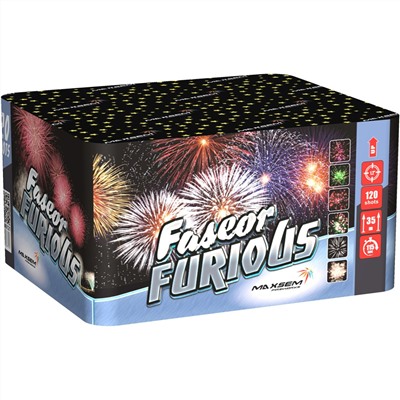 Фейерверк GWM6121 Ярость огня / FASEOR FURIOUS (1,2" х 120)