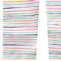 Mädchen Capri-Leggings im Ringel-Look