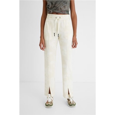 Pantalón ancho confort con cordón