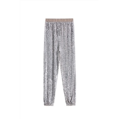 Pantalón Plateado